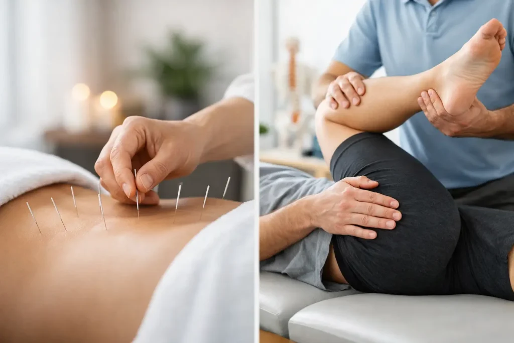 Acupuncture vs Physiotherapy for Sciatica