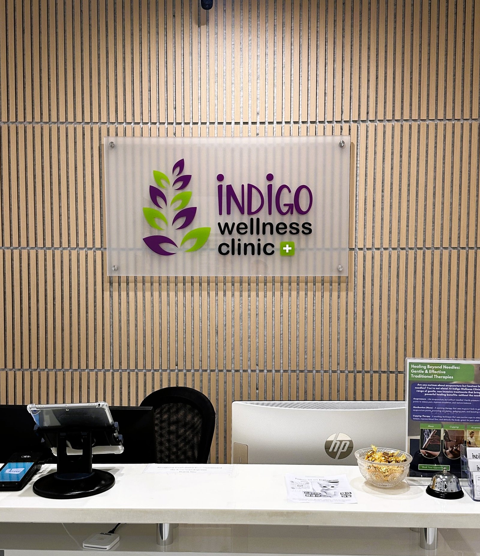 Indigo Wellness Clinic reception area